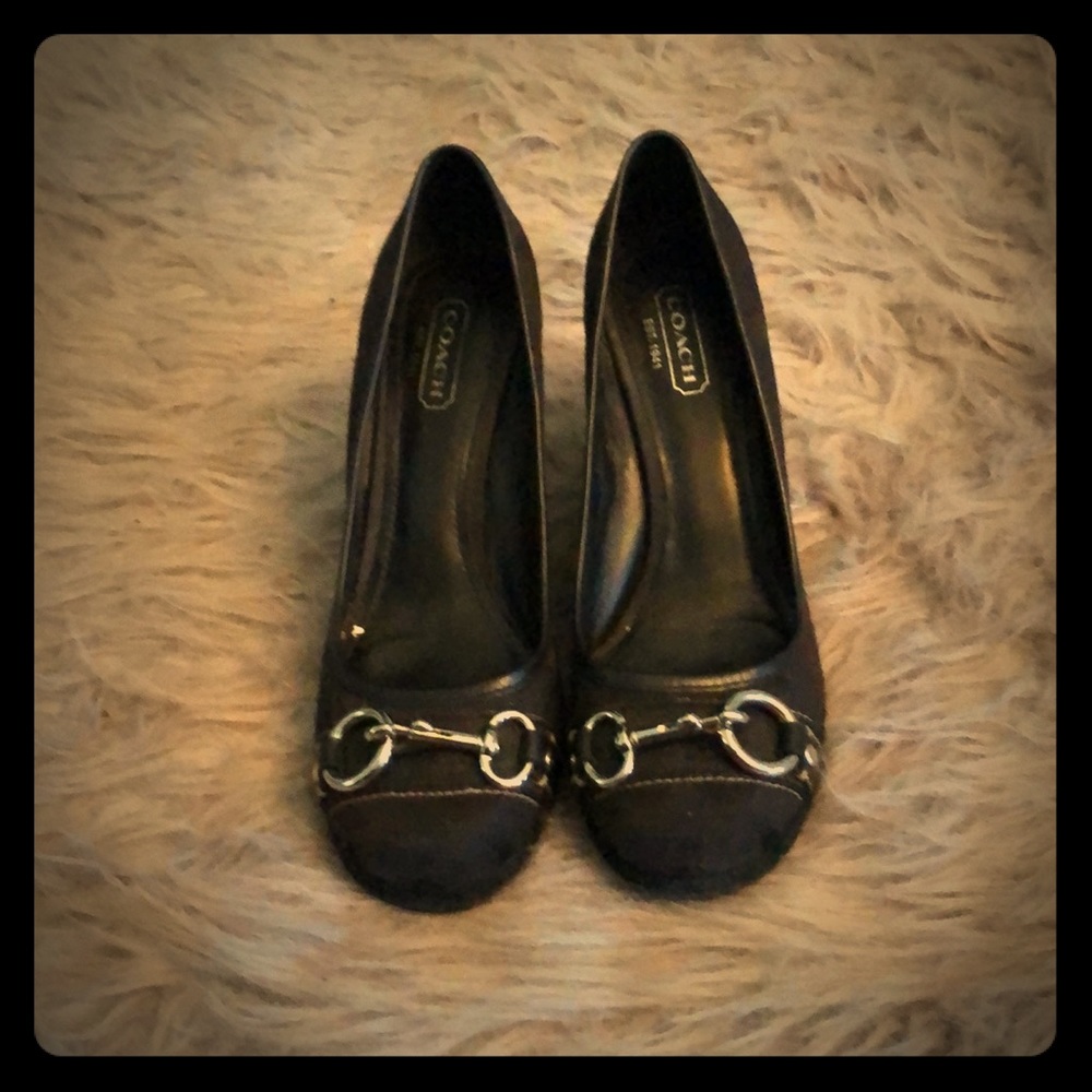 Coach wedges